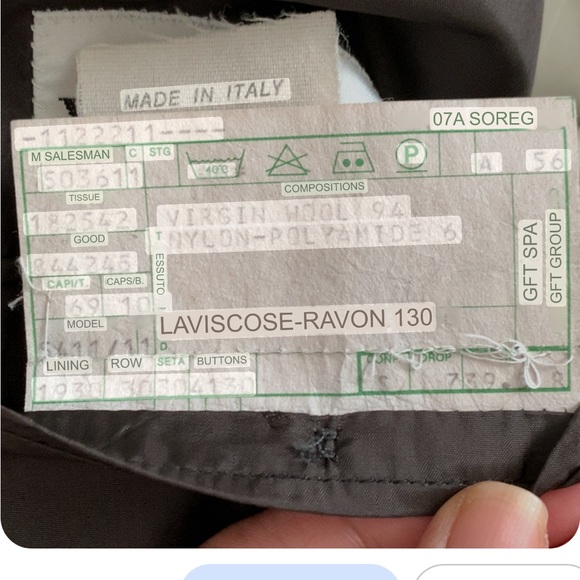 Valentino Uomo Saks Fifth Avenue  Men’s Blazer Size 50R - Picture 9 of 11